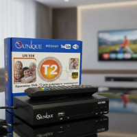 Цифровой тюнер для ТЫ DVB-T2 UNIQUE / ТВ ресивер, приставка Т2 С IPTV U006