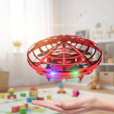 Дитячий дрон квадрокоптер UFO Hand pro LED Y1102 — інтерактивний індукційний