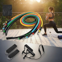 Комплект для фитнеса Training Pro с 5 уровнями сопротивления и чехлом для домашних тренировок