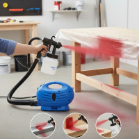 Фарбопульт електричний Paint Zoom Bullet 800 мл  потужний розпилювач для фарбування стін, стель, меблів