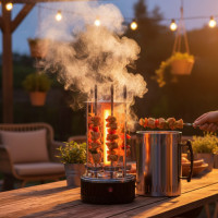Электрошашличница вертикальная Domotec BBQ MS-7782