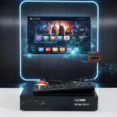 Цифрова приставка TS/S2 9902 DVB T2 12 V Smart TV тюнер