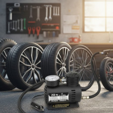 Автомобильный компрессор Air Compressor DC-12V