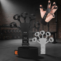 Силиконовый эспандер тренажер для пальцев Hand Puller на 6 уровней
