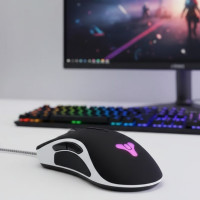 Игровая мышь DeathAdder Elite Destiny с геймерской подсветкой для ПК