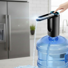 Помпа Water Pump 600 мл, аккумулятор D18 1200 мАч, USB, кнопка для бутылей 19 л