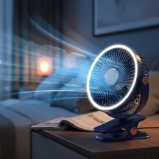 Вентилятор акумуляторний з LED-підсвіткою VHG F03