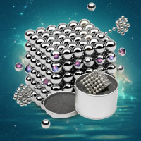 Неокуб Neocube 216 кульок 5мм в боксі (срібло)