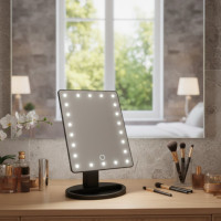 Дзеркало для макіяжу Cosmetic mirror 360 дзеркало з підсвічуванням для макіяжу
