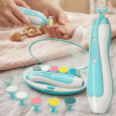 Акумуляторна дитяча пилка тример для нігтів і 6 насадок NAIL TRIMMER XL-667