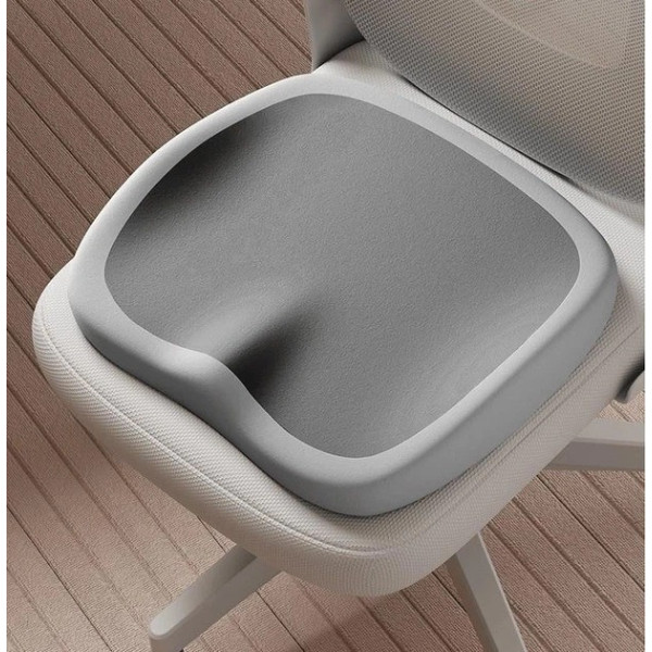 Подушка memory foam для сидения авто офис ортопедическая копчик спина удобство и правильная посадка