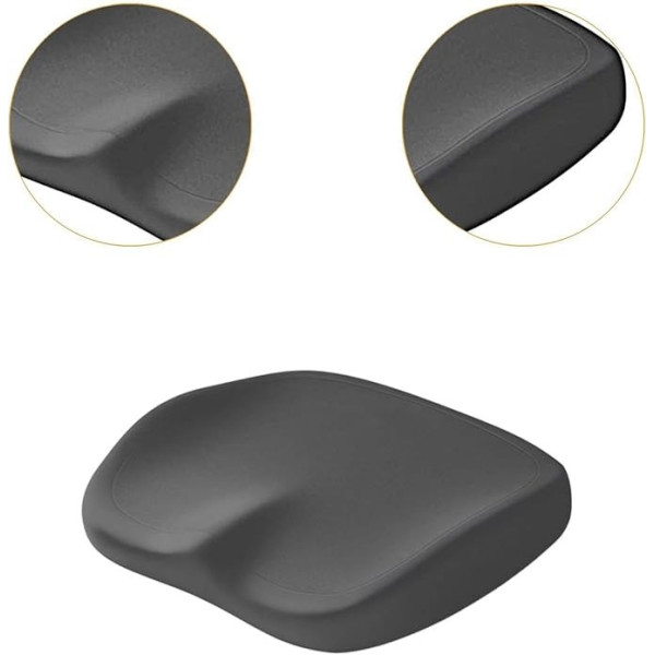 Подушка memory foam для сидения авто офис ортопедическая копчик спина удобство и правильная посадка