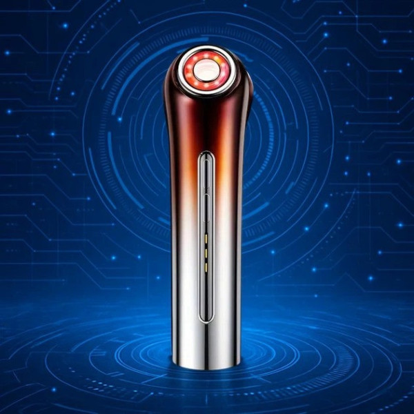 Косметичний масажер для обличчя BP-4 з LED-підсвічуванням і мікрострумами портативний ліфтинг-апарат для догляду за шкірою