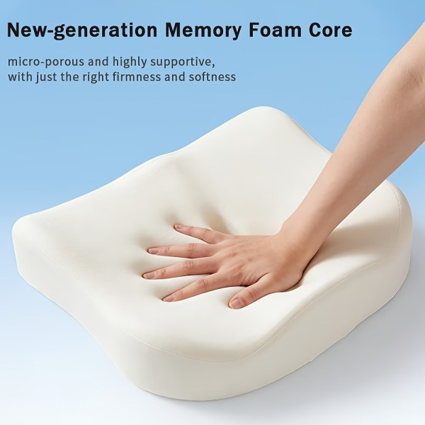 Memory Foam подушка сиденье ортопедическая копчик спина вырез комфорт правильная посадка