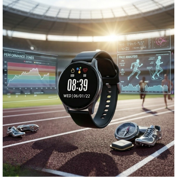 Умные часы T2 Pro Active смарт часы AMOLED Bluetooth звонки фитнес трекер здоровье IP67
