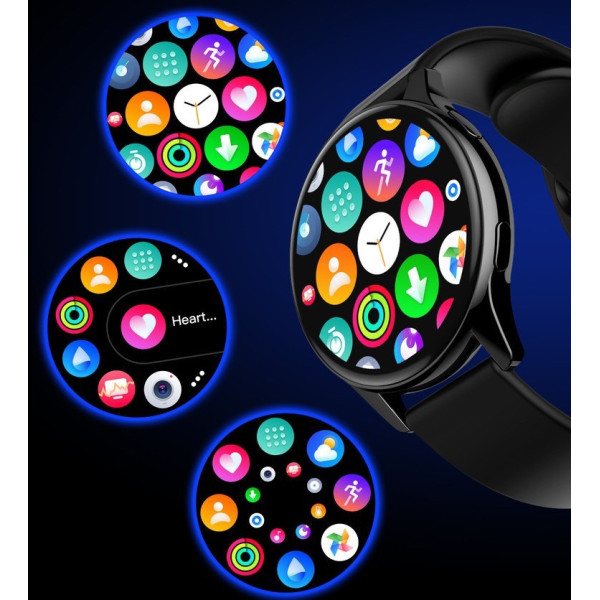 Умные часы T2 Pro Active смарт часы AMOLED Bluetooth звонки фитнес трекер здоровье IP67