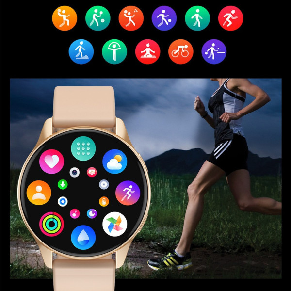 Умные часы T2 Pro Active смарт часы AMOLED Bluetooth звонки фитнес трекер здоровье IP67
