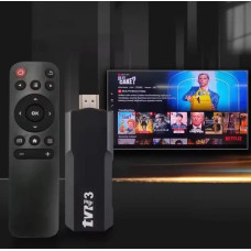 Смарт-приставка TVR3 Stick 4K Android 11 медіаплеєр Dolby Vision HDR Wi-Fi Bluetooth чорний