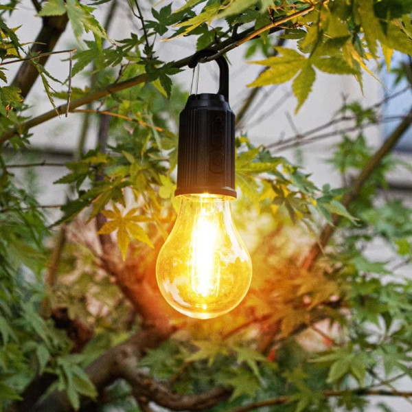 Лампа для кемпинга AND HA-112 LED аккумуляторная солнечная USB зарядка 3 режима
