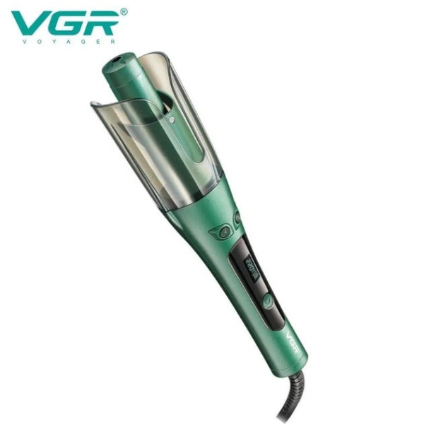 Плойка автоматическая VGR V-583 для завивки волос с LED дисплеем и керамическим покрытием для создания локонов