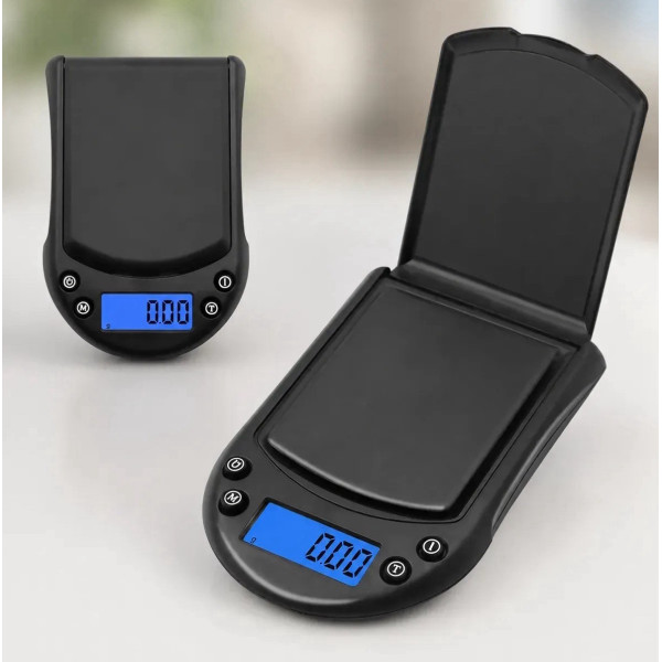 Весы ювелирные карманные AND P071 0.01-100 г точность 0.01 г LCD дисплей с подсветкой для точного взвешивания