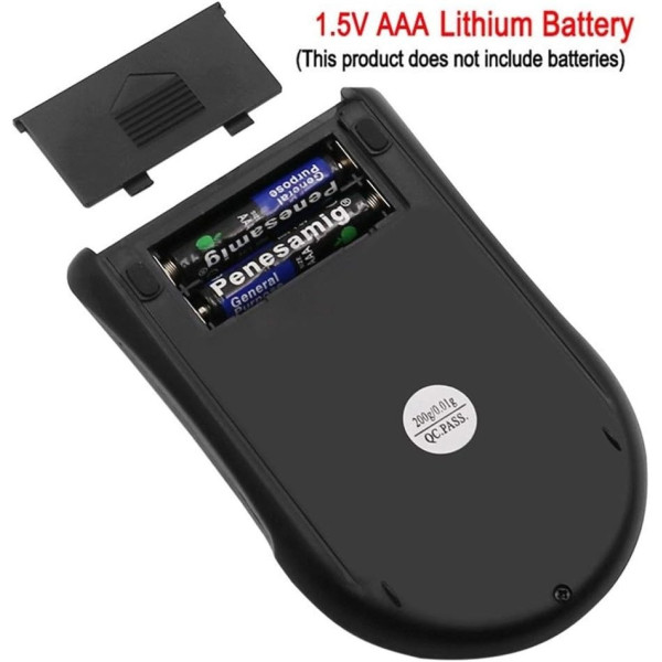 Весы ювелирные карманные AND P071 0.01-100 г точность 0.01 г LCD дисплей с подсветкой для точного взвешивания