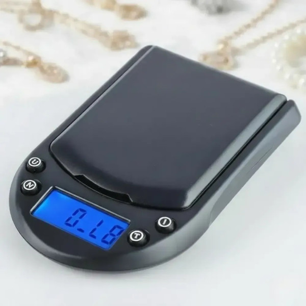 Весы ювелирные карманные AND P071 0.01-100 г точность 0.01 г LCD дисплей с подсветкой для точного взвешивания