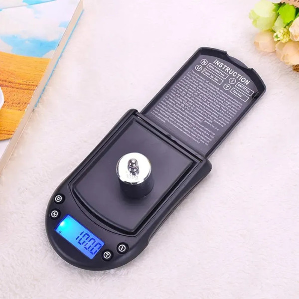 Весы ювелирные карманные AND P071 0.01-100 г точность 0.01 г LCD дисплей с подсветкой для точного взвешивания