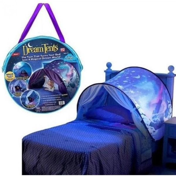 Дитячий намет тент Children's Tent 026 зі шторками для ліжка захист сну та ігор затишний чохол козирок