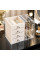 Шкатулка для украшений Makeup Box XL-1831 многоуровневая с выдвижными ящиками и отделениями для хранения аксессуаров