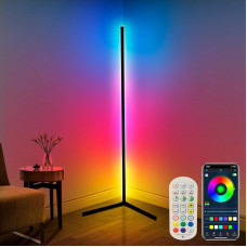 Підлогова RGB світлодіодна лампа торшер HA-10 HA-100 1,4 м з пультом керування для спальні вітальні атмосфери