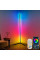 Напольная RGB светодиодная лампа торшер HA-10 HA-100 1,4 м с пультом управления для спальни гостиной атмосферы