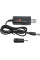 Кабель USB-DC AND 5765 для Wi-Fi роутера, модема и ONU, питание от повербанка с дисплеем и переключателем 9V/12V