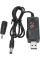 Кабель USB-DC AND 5765 для Wi-Fi роутера, модема и ONU, питание от повербанка с дисплеем и переключателем 9V/12V