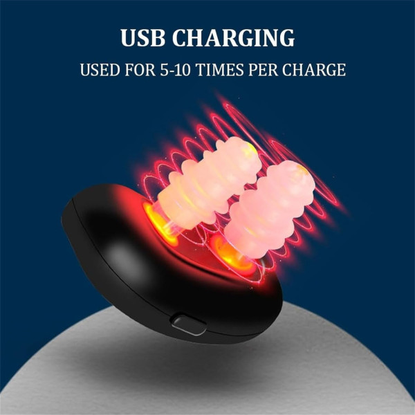 Лазерный прибор для носа RINTA LY-1227, USB аппарат с красным светом 635 nm для облегчения носового дыхания