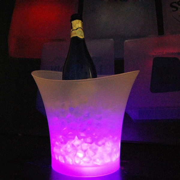 Ведро для льда Bucket Light Bluetooth LED подсветка колонка USB охлаждение напитков стильный бар