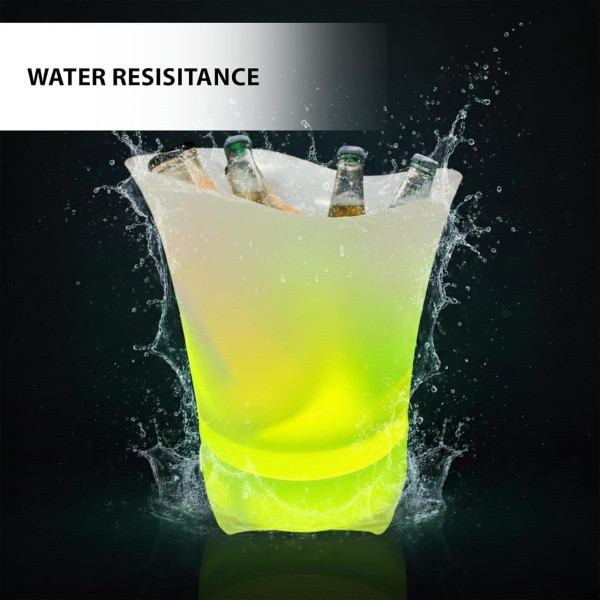 Ведро для льда Bucket Light Bluetooth LED подсветка колонка USB охлаждение напитков стильный бар