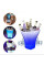 Ведро для льда Bucket Light Bluetooth LED подсветка колонка USB охлаждение напитков стильный бар
