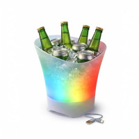 Відро для льоду Bucket Light Bluetooth LED підсвічування колонка USB охолодження напоїв стильний бар