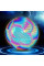 Футбольный мяч BRIGHT BALL No5 светящийся TPU EVA голографический для игры и тренировок спорт 110з