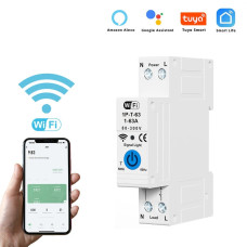 Умный автомат защиты 63A DL-506 Wi-Fi выключатель с мониторингом энергии Smart Life