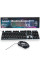 Игровая клавиатура и мышь XSTRIKE X-1014 RGB USB мембранный комплект 104 клавиши