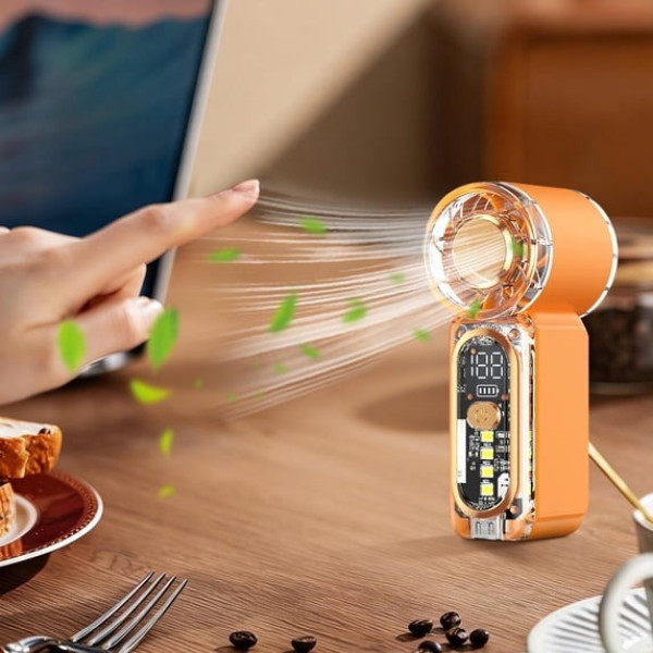 Вентилятор X699 Mini ручной аккумуляторный USB с 3 скоростями для охлаждения