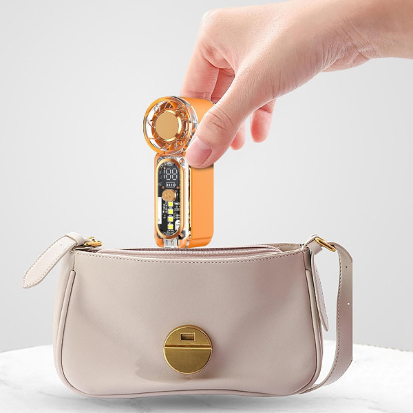 Вентилятор X699 Mini ручной аккумуляторный USB с 3 скоростями для охлаждения