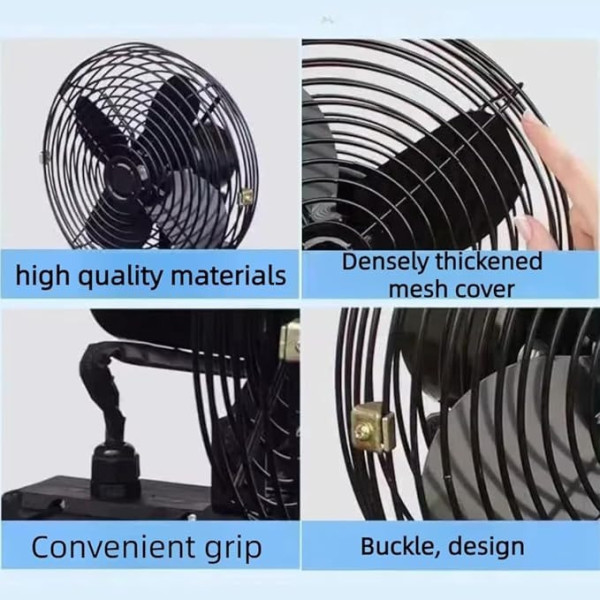 Аккумуляторный вентилятор 8" Lithium Electric Fan переносной для кемпинга и отдыха