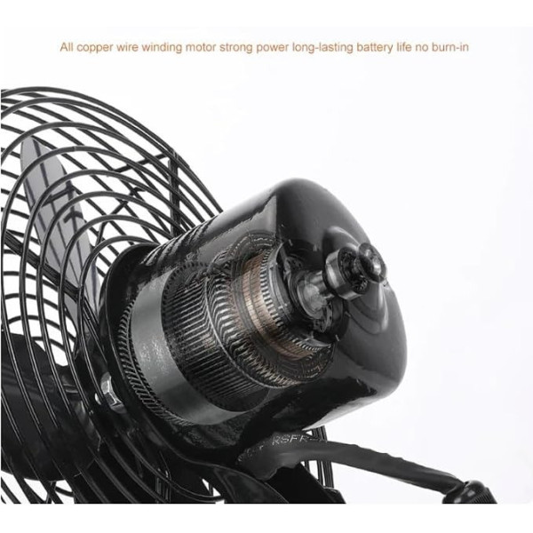 Аккумуляторный вентилятор 8" Lithium Electric Fan переносной для кемпинга и отдыха