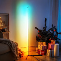Угловой светильник Corner Light RGB 120 см напольная LED лампа с пультом для стильной подсветки интерьера