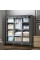 Универсальный тканевый шкаф Storage Wardrobe 88130 с 8 полками и 3 секциями для одежды обуви и домашнего хранения