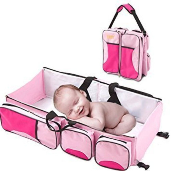 Детская сумка трансформер Baby Room, переносная кроватка-люлька для младенцев от 0 до 12 месяцев, синяя