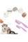 Набор для груминга животных Pet Grooming 8 в 1 с расческами щетками и когтерезом для ухода за шерстью
